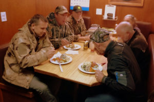 Your Alaska hunting trip includes three meals a day plus snacks.